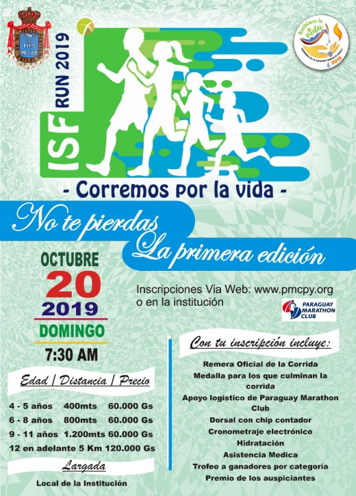 ISF Run 2019. Corremos por la Vida
