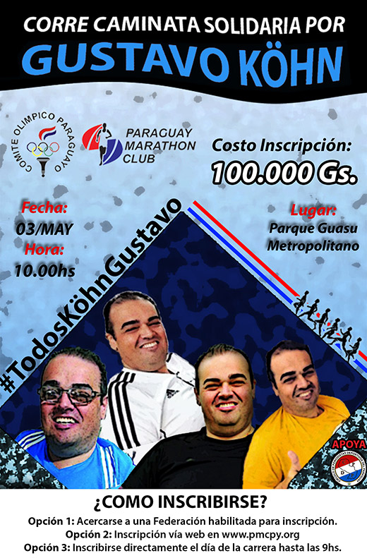 Correcaminata Todos Köhn Gustavo!