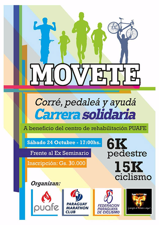MOVETE. Carrera Solidaria