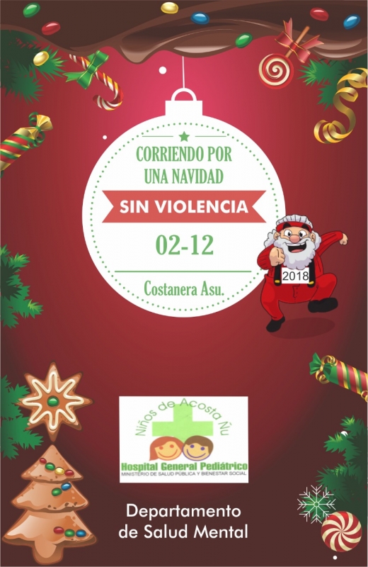 Corriendo por una Navidad Sin Violencia