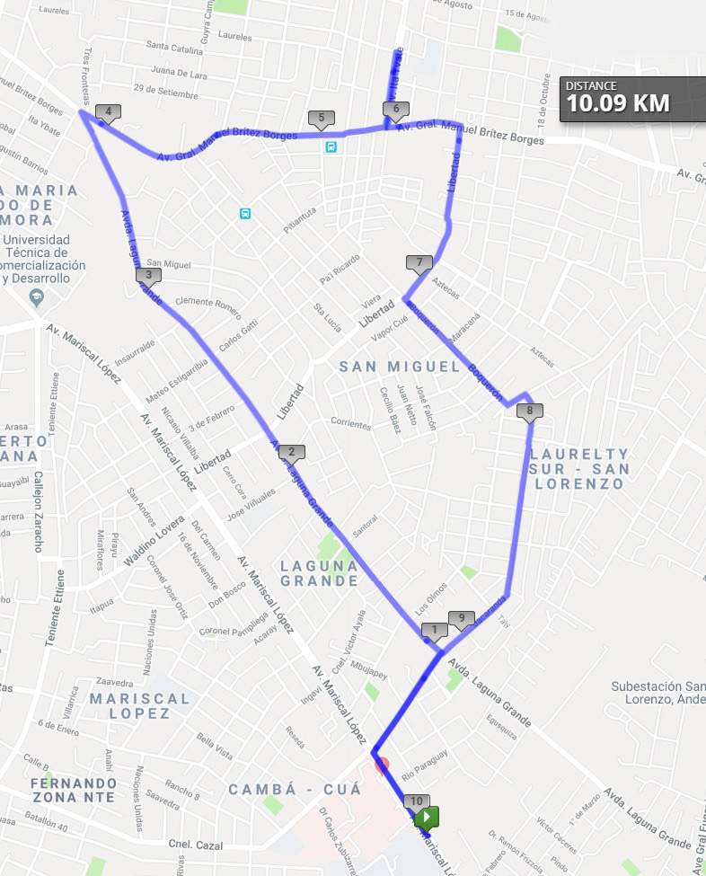 10 Km